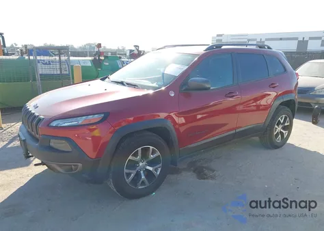2014 Jeep Cherokee Trailhawk из США, поврежденный, VIN 1C4PJMBS9EW209999